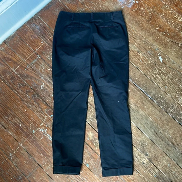 Boden Black pants slim fit size 6 stretchy comfortable preppy - Picture 3 of 6